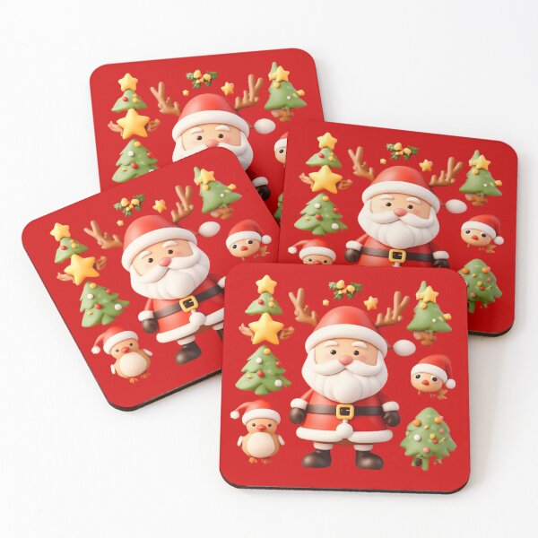 Item preview, Deep colors Santa reindeer with dove love designed and sold by Jsw-speedartja.