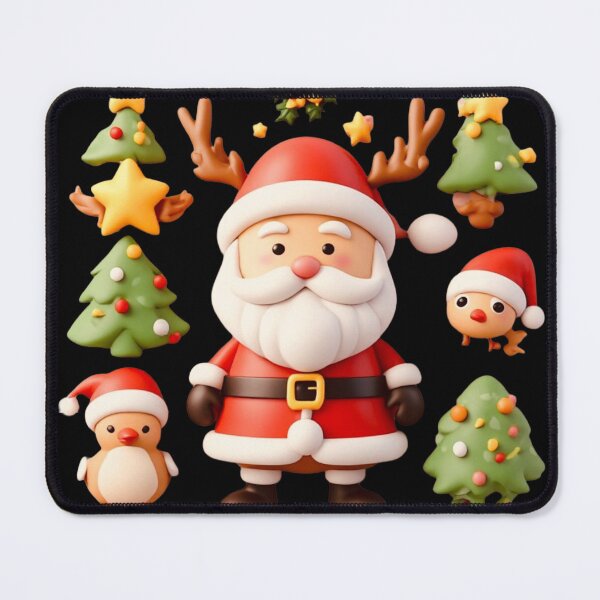 Item preview, Deep colors Santa reindeer with dove love designed and sold by Jsw-speedartja.