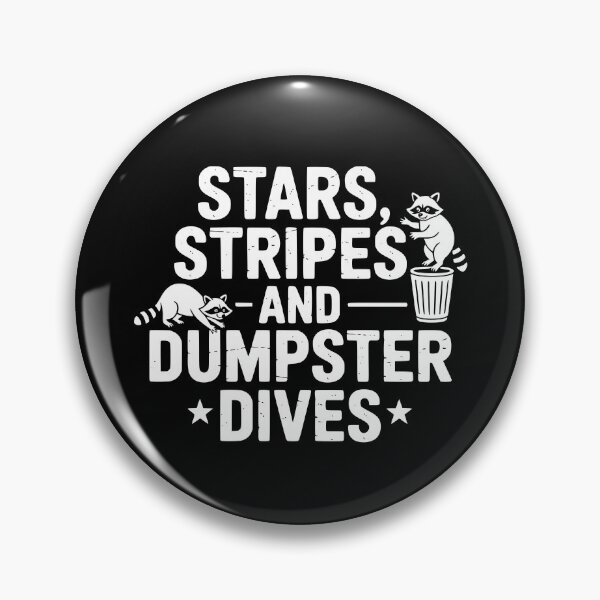 Item preview, Stars Stripes And Dumpster Dives designed and sold by theartfulaspie.