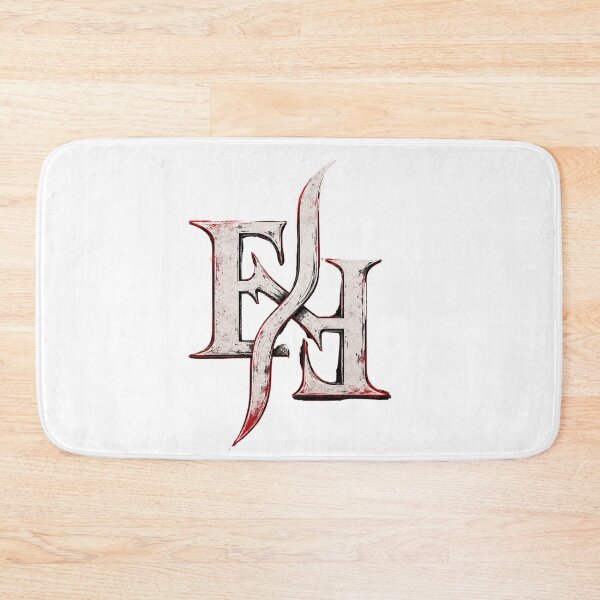 Item preview, Anime Samurai EH Emblem | Japanese Warrior Monogram Cyber Katana Design designed and sold by Joyfulfabric.