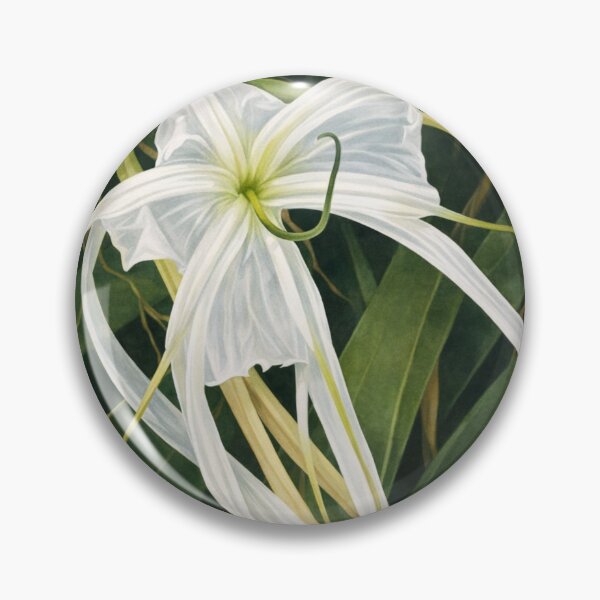 Item preview, Stylised art of a spider lily taken from an original photograph. designed and sold by Jenni Tee.