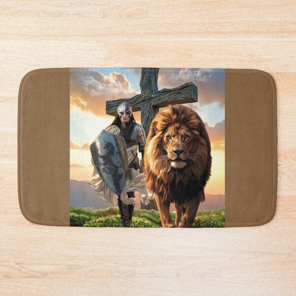 Item preview, Warrior of the Cross designed and sold by Tripp Art Studio.