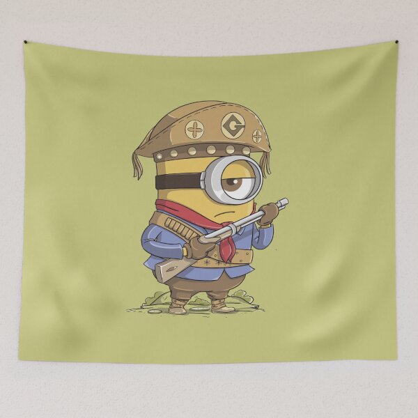 Item preview, Cangaço Minion - Brazilian Folk Outlaw Cartoon Parody designed and sold by MrGlayga.