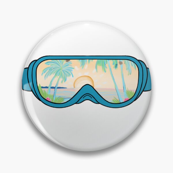 Item preview, Blue goggles designed and sold by Designsbyleahhh.