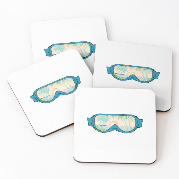 Item preview, Blue goggles designed and sold by Designsbyleahhh.