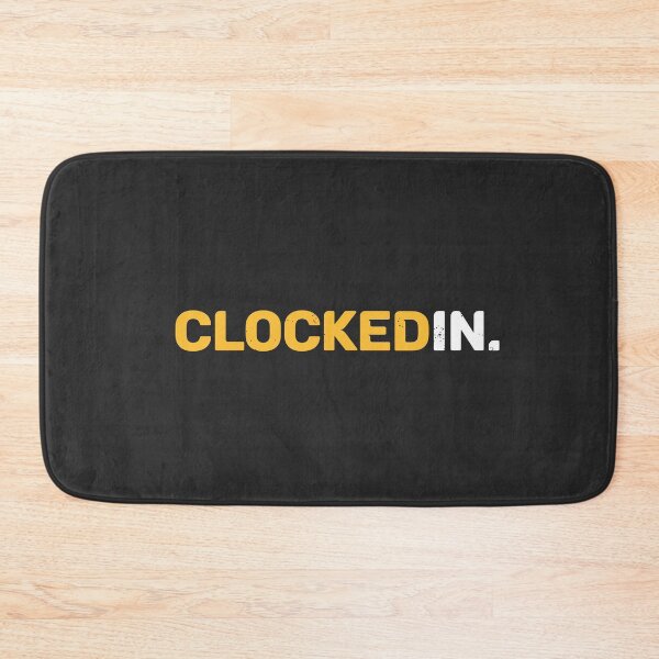 Item preview, Clocked In Minimalist Nurse Tee Black Red designed and sold by KiwyStudio.
