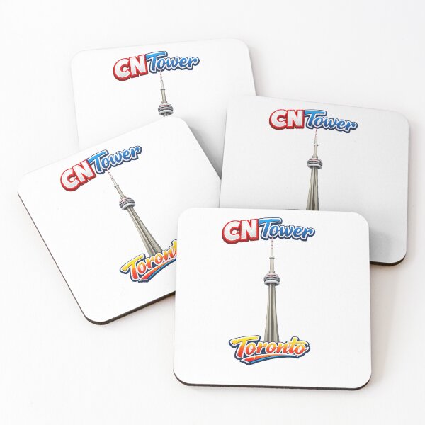 Item preview, CN Tower Toronto Retro Travel Design | Bold Canadian Skyline Artwork designed and sold by Fabrifrank.