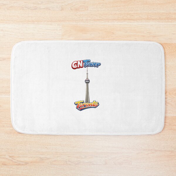 Item preview, CN Tower Toronto Retro Travel Design | Bold Canadian Skyline Artwork designed and sold by Fabrifrank.