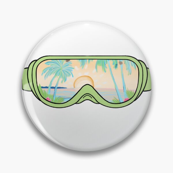Item preview, Green goggles designed and sold by Designsbyleahhh.