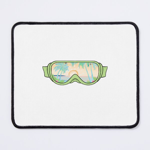 Item preview, Green goggles designed and sold by Designsbyleahhh.