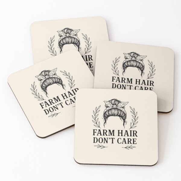Item preview, Farm Hair Don’t Care Shirt | Funny Farm Girl Tee | Rustic Country Cottagecore Design designed and sold by Little Foot Farm Merch Shop.