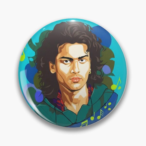 Item preview, Zubeen Garg Heartthrob of Assam - Artistic Tribute Portrait designed and sold by ExploreAura Studio.