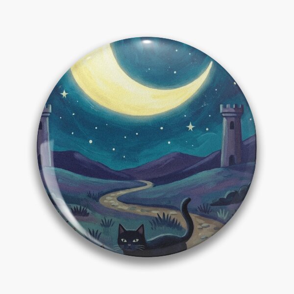 Item preview, The Moon Tarot Card Illustration designed and sold by AHOK-lab.