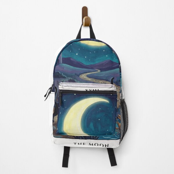Item preview, The Moon Tarot Card Illustration designed and sold by AHOK-lab.