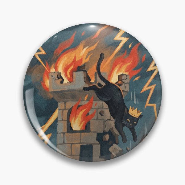 Item preview, The Tower Tarot Card Illustration designed and sold by AHOK-lab.
