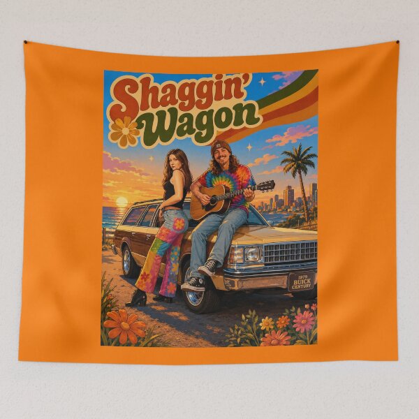 Item preview, Shaggin Wagon  designed and sold by Bee’s ART!.