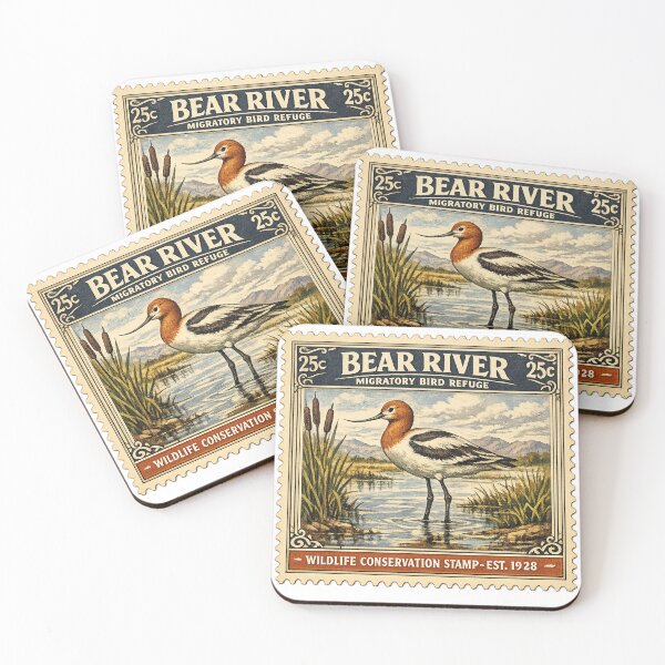 Item preview, Bear River Migratory Bird Refuge Stamp designed and sold by Dresut.