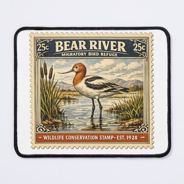 Item preview, Bear River Migratory Bird Refuge Stamp designed and sold by Dresut.