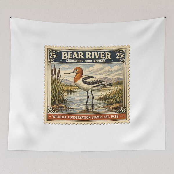 Item preview, Bear River Migratory Bird Refuge Stamp designed and sold by Dresut.