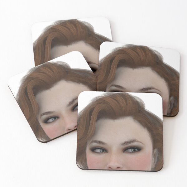 Item preview, Bombshell Becky peeking through the window designed and sold by DecostaDesigns.
