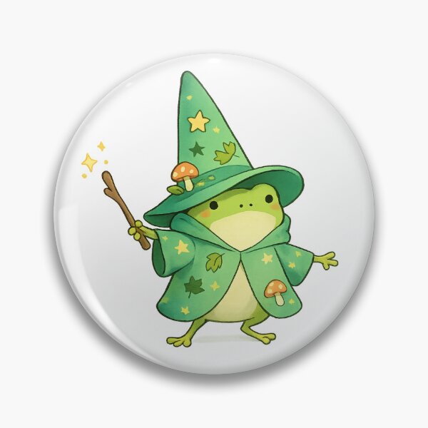 Item preview, Forest Wizard Frog designed and sold by Escape The Reality.
