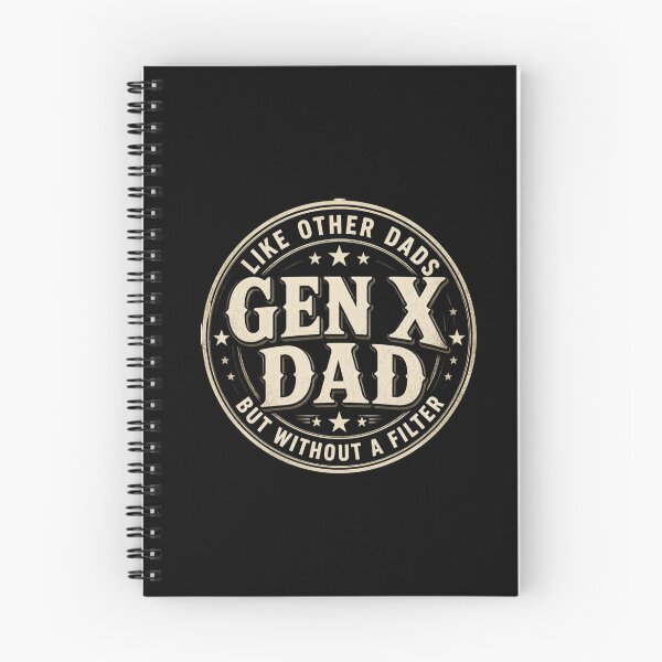 Item preview,  Gen X Dad Like Other Dads But Without A Filter Funny Saying designed and sold by ZACK ART.
