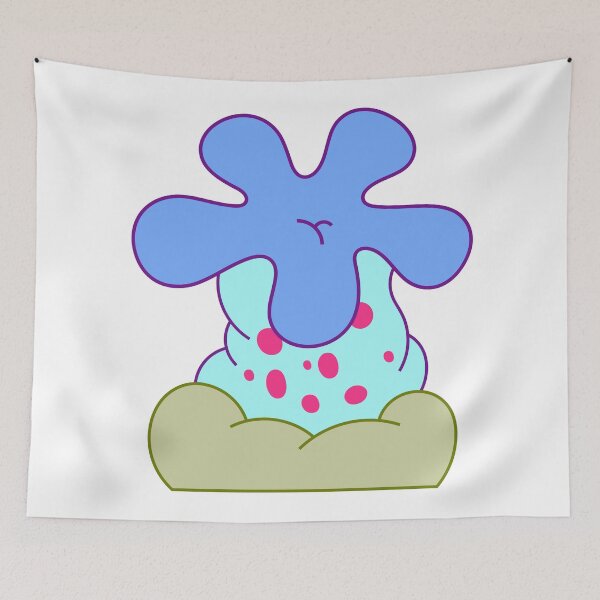 Item preview, Bikini Botton BLUE FLOWER 5 - SpongeBob designed and sold by DibujandoPorfa.