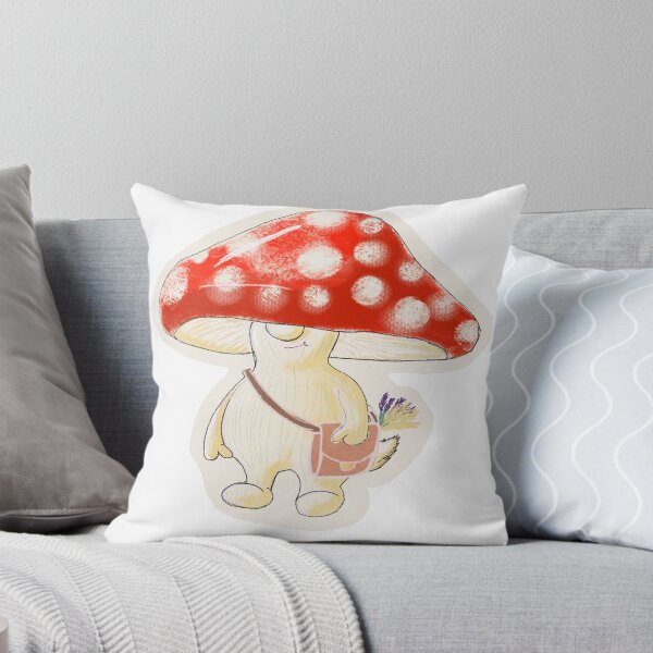 Item preview, Amanita mushroom gatherer designed and sold by Robinbadfellow.