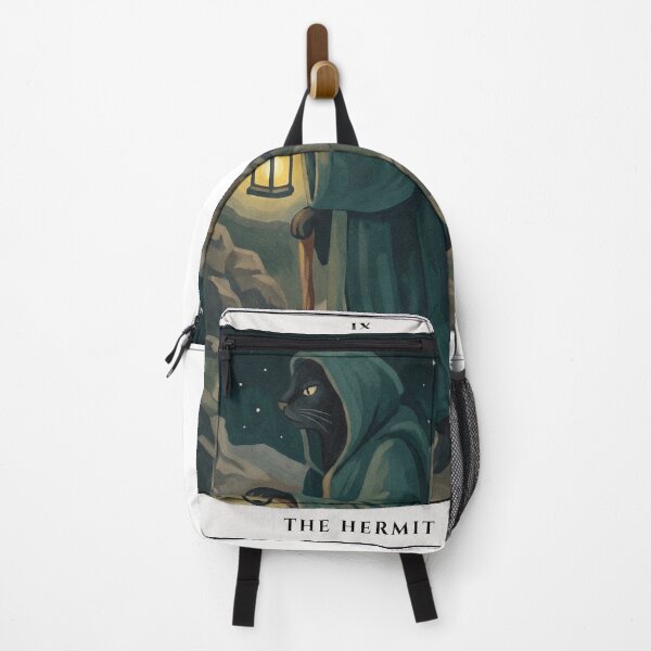 Item preview, The Hermit Tarot Card Illustration designed and sold by AHOK-lab.