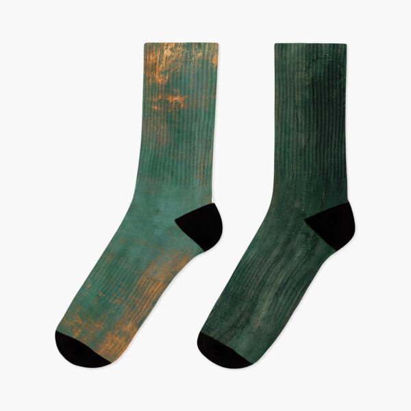 Item preview, Deep Teal & Golden Abstract No.5 | Textured Art designed and sold by SlowRegardArt.