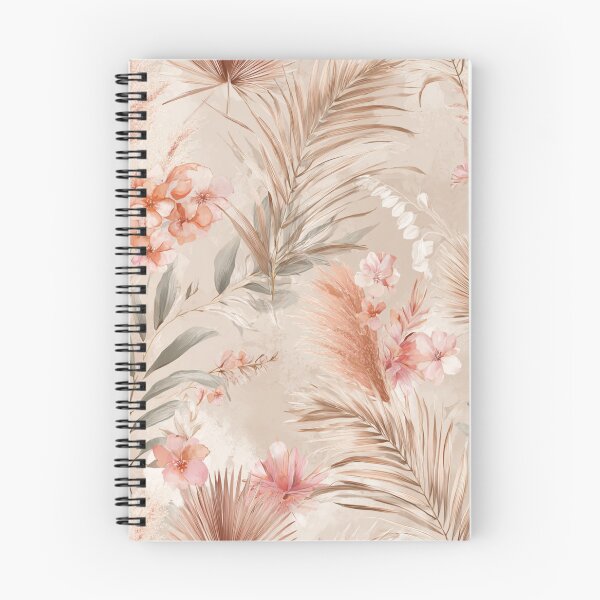 Item preview, Dreamy Neutral Floral Cottagecore Pattern designed and sold by Queen Faceless Designs.
