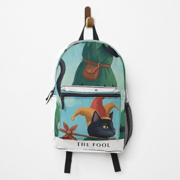 Item preview, The Fool Tarot Card Illustration designed and sold by AHOK-lab.