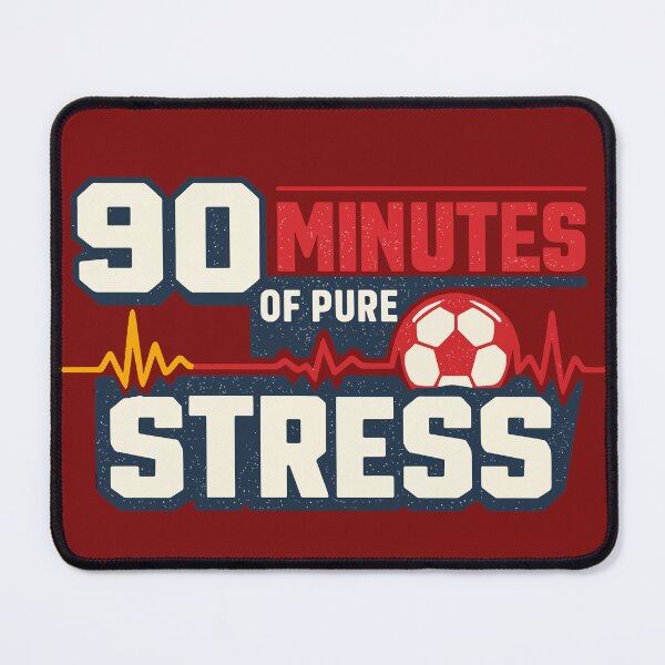 Item preview, Ninety Minutes Of Pure Stress Football designed and sold by xmoudx.