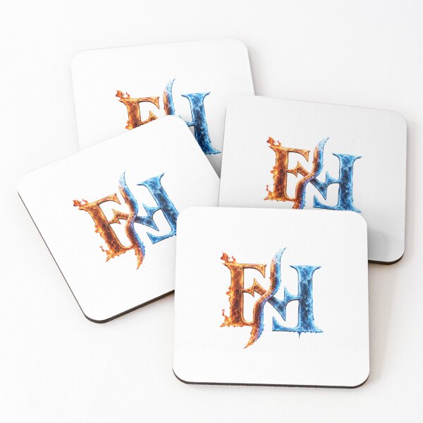 Item preview, Fire and Ice EH Monogram | Elemental Flame vs Frost Fantasy Logo designed and sold by Joyfulfabric.