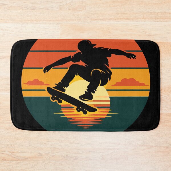 Item preview, Sunset Skateboard Silhouette designed and sold by Austin H. Kapfumvuti.