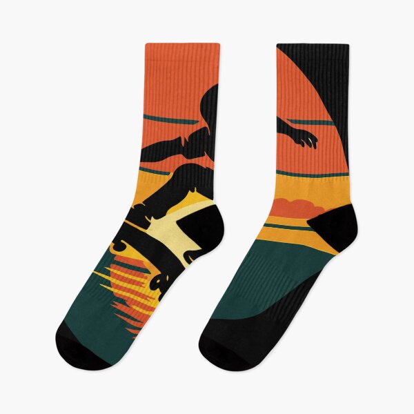 Item preview, Sunset Skateboard Silhouette designed and sold by Austin H. Kapfumvuti.