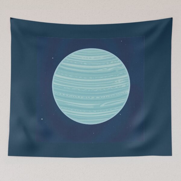 Item preview, Uranus: Planet Illustration designed and sold by AHOK-lab.