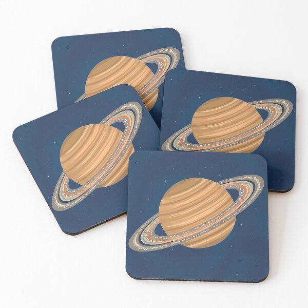 Item preview, Saturn: Planet Illustration designed and sold by AHOK-lab.