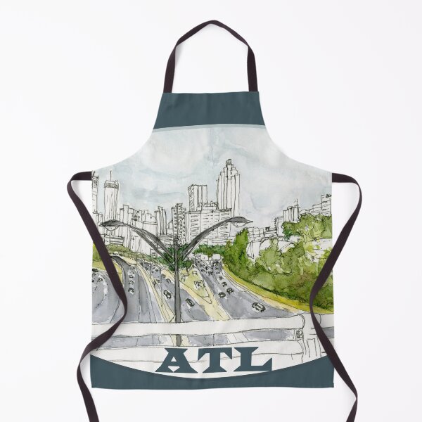 Item preview, ATL Skyline from the Jackson St Bridge designed and sold by ALA Creative Studio.