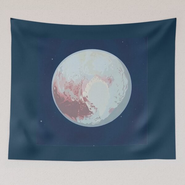 Item preview, Pluto: Planet Illustration designed and sold by AHOK-lab.
