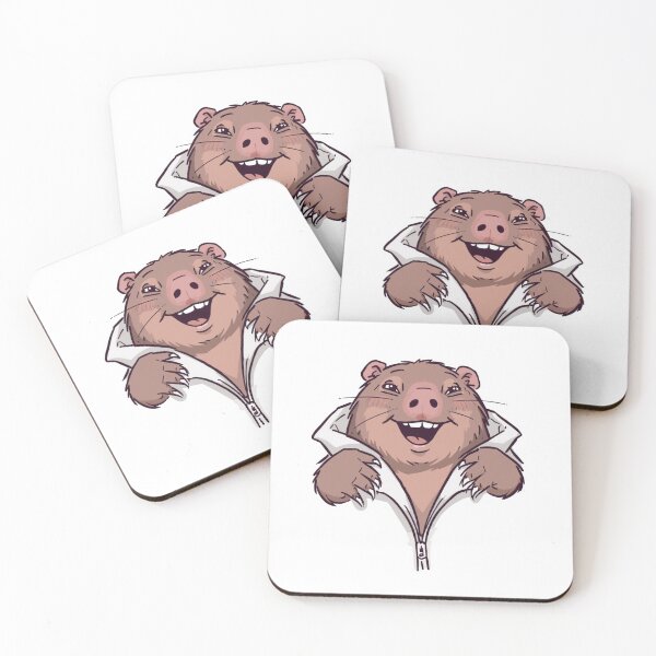 Item preview, A smiling and happy mole designed and sold by Julitasells.