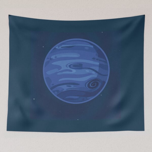 Item preview, Neptune: Planet Illustration designed and sold by AHOK-lab.