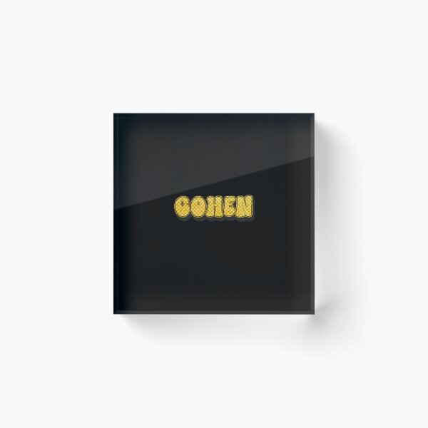 Item preview, Cohen Personalized Cool Custom Name - Funny Design for Men and Boys designed and sold by Watsonarts.