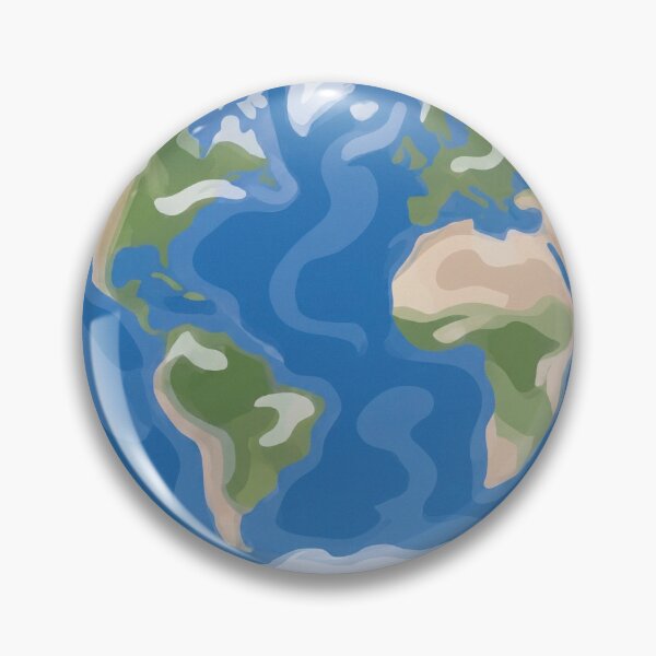 Item preview, Earth: Planet Illustration designed and sold by AHOK-lab.