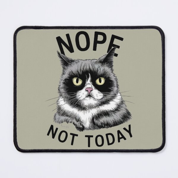 Item preview, Nope Not Today Smart Cats Learning New Tricks Gifs for Cat Lover designed and sold by MalwasBasket.