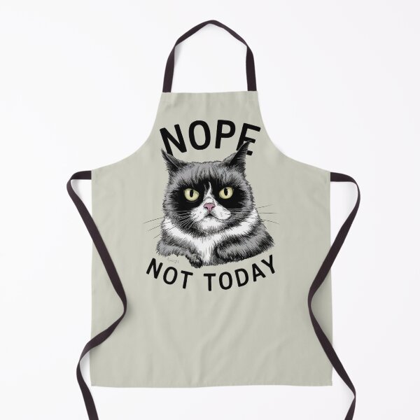 Item preview, Nope Not Today Smart Cats Learning New Tricks Gifs for Cat Lover designed and sold by MalwasBasket.