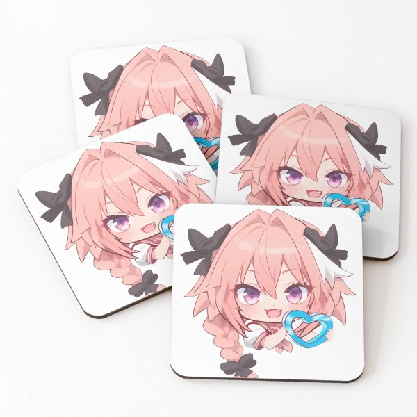 Item preview, Astolfo Chibi School Uniform #2 Kawaii Heart designed and sold by MikaseSan.
