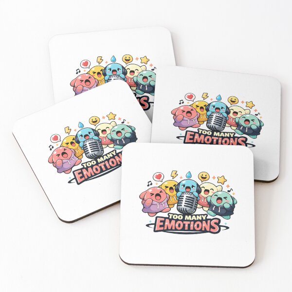 Item preview, Too Many Emotions Blob Band designed and sold by AbanoubStore.