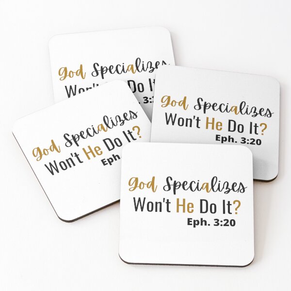 Item preview, God Specializes in the Impossible designed and sold by tellit24seven.