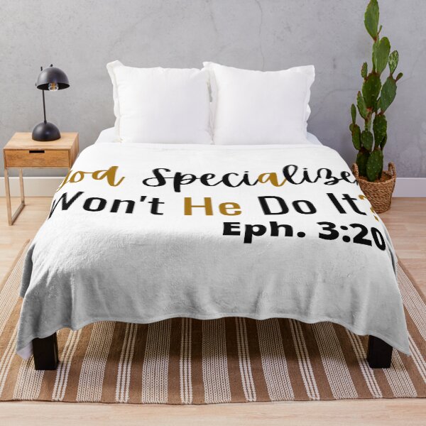 Item preview, God Specializes in the Impossible designed and sold by tellit24seven.